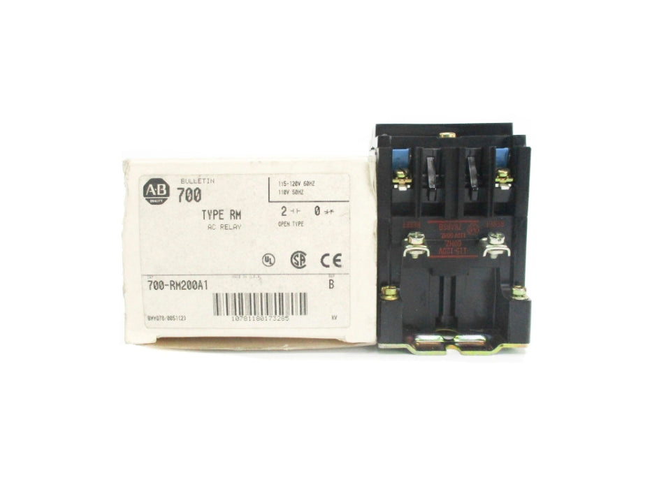 INDUSTRIAL SPARE PART 700-RM200A1 SER. B 110/120V 5A (WH) NSMP