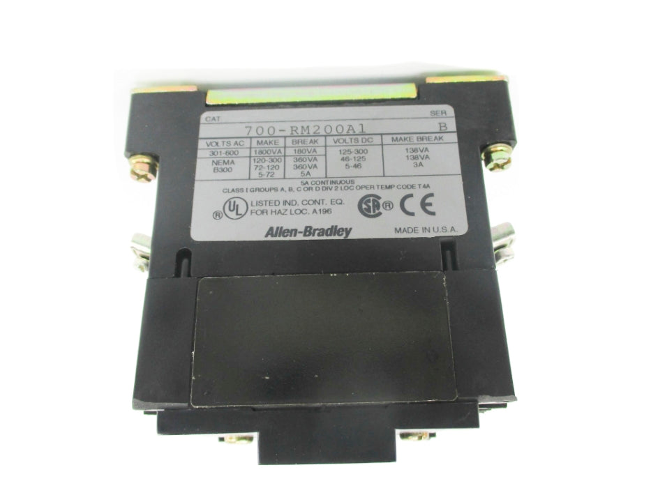 INDUSTRIAL SPARE PART 700-RM200A1 SER. B 110/120V 5A (WH) NSMP