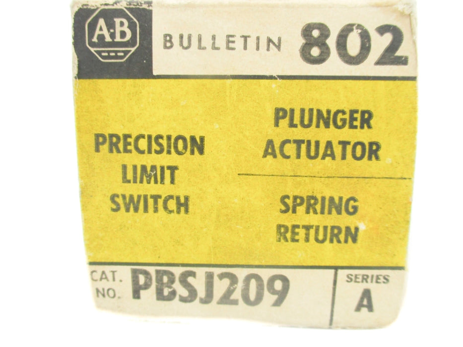 INDUSTRIAL SPARE PART 802-PBSJ209 SER. A (BK/YL) NSMP