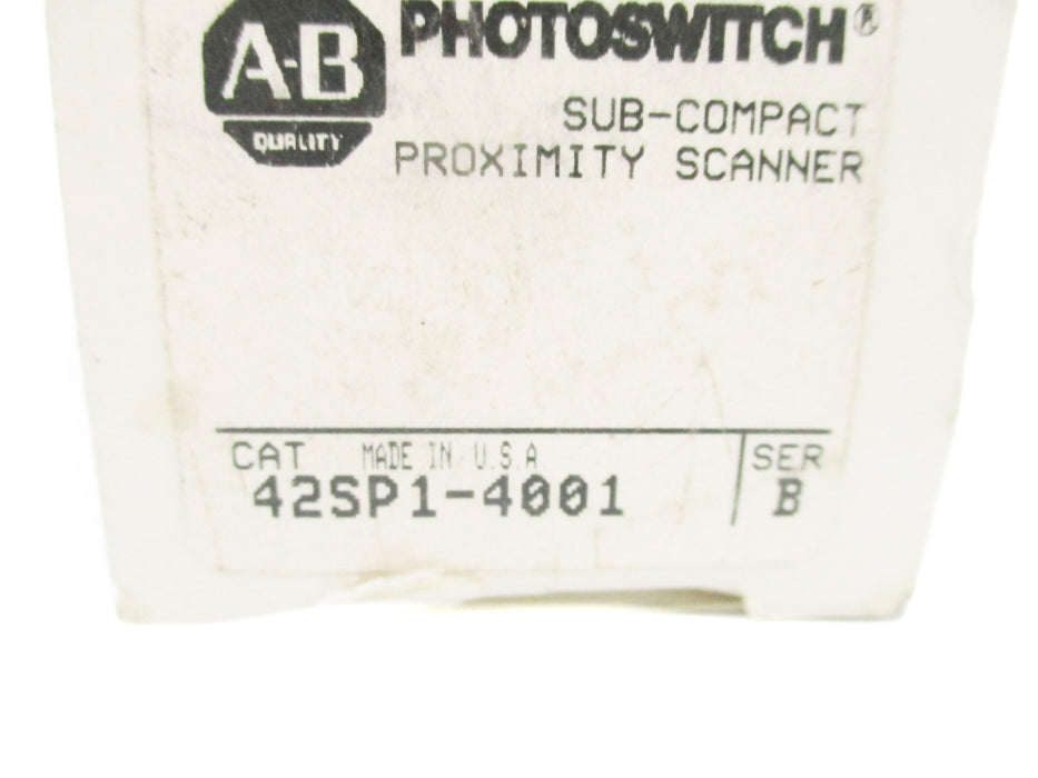 INDUSTRIAL SPARE PART 42SP1-4001 SER. B (BK/YL) NSMP