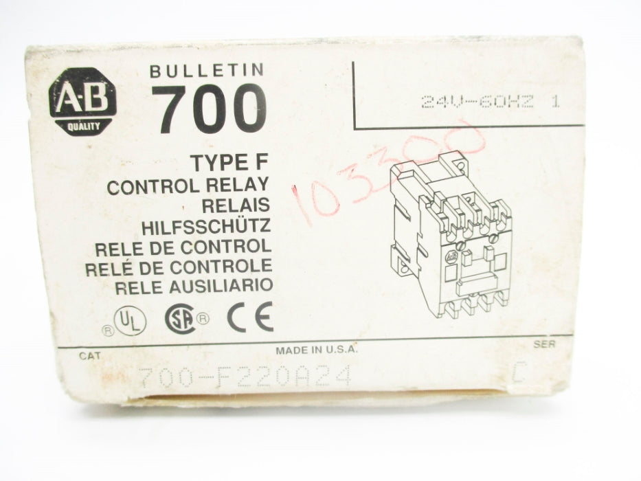 INDUSTRIAL SPARE PART 700-F220A24 SER. C 24V 10A (GY/BL) NSMP