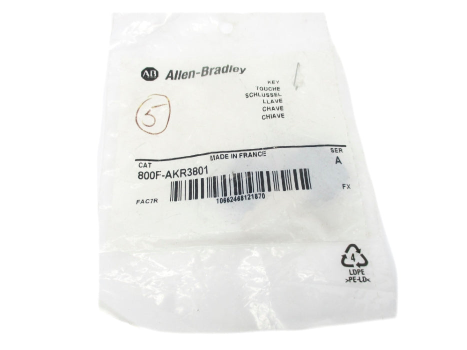 INDUSTRIAL SPARE PART 800F-AKR3801 SER. A NSMP