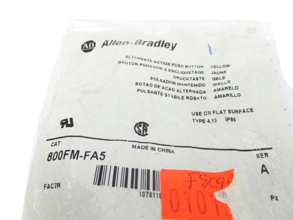 INDUSTRIAL SPARE PART 800FM-FA5 SER. A NSMP
