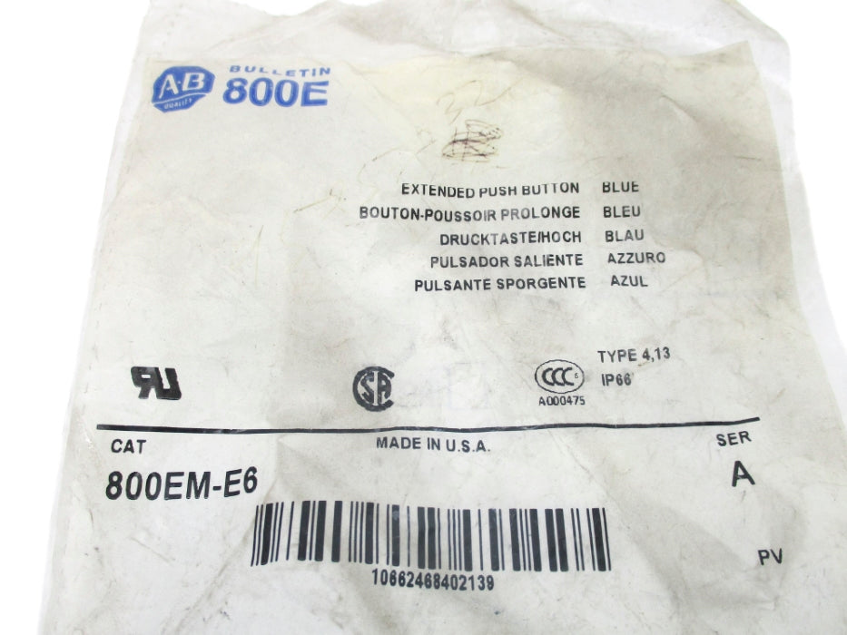 INDUSTRIAL SPARE PART 800EM-E6 SER. A NSMP