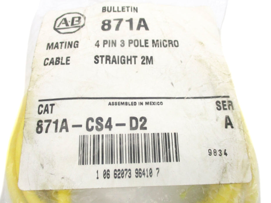 INDUSTRIAL SPARE PART 871A-CS4-D2 SER. A NSMP