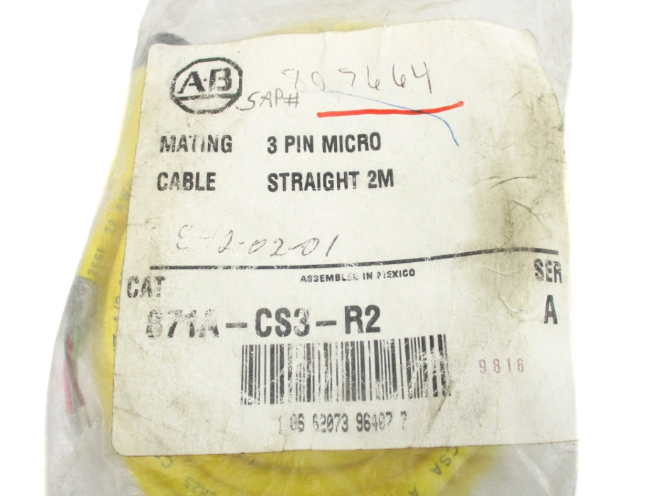 INDUSTRIAL SPARE PART 871A-CS3-R2 SER. A NSMP