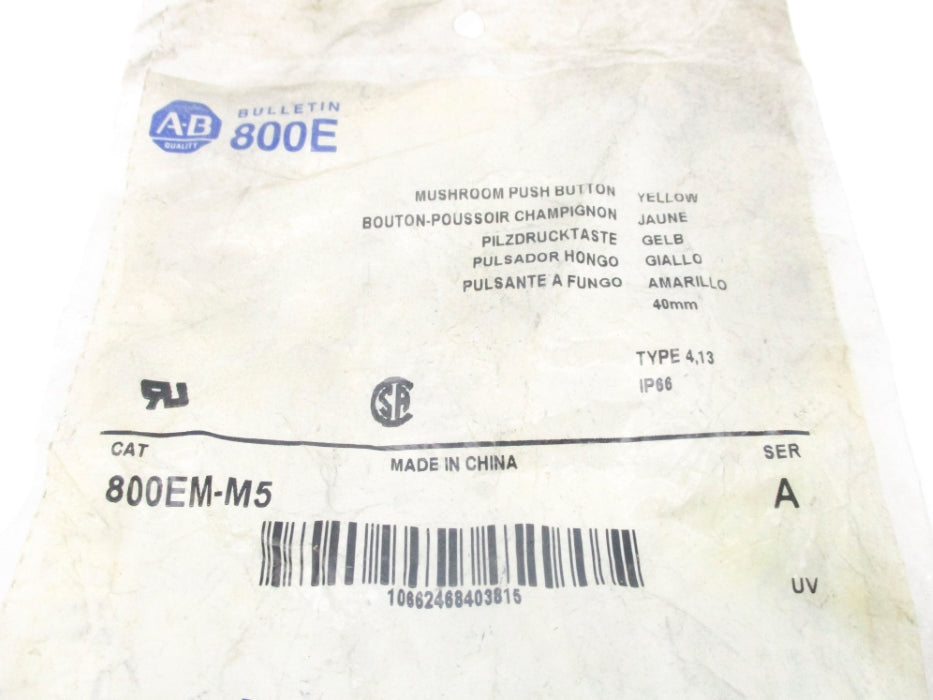 INDUSTRIAL SPARE PART 800EM-M5 SER. A NSMP