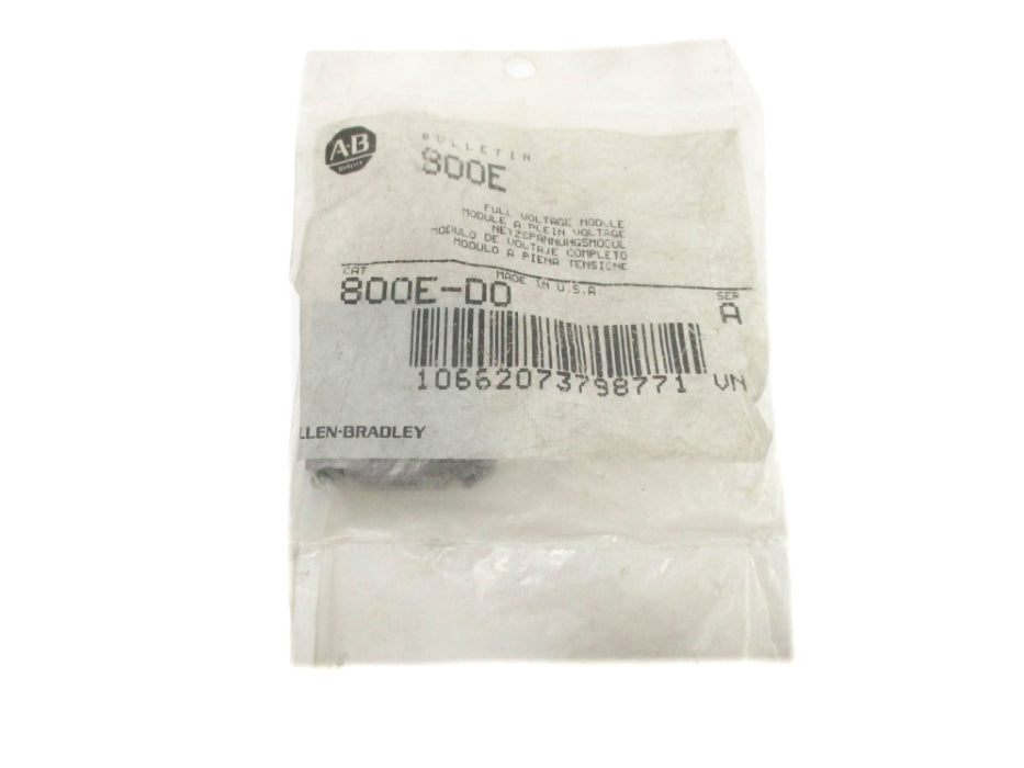 ALLEN BRADLEY 800E-D0 SER. A NSMP