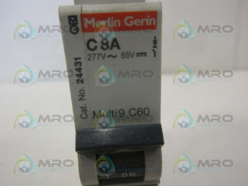 MERLIN GERIN 24431 CIRCUIT BREAKER 8A NSNP