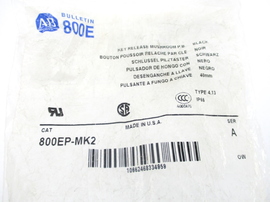 INDUSTRIAL SPARE PART 800EP-MK2 SER. A NSMP