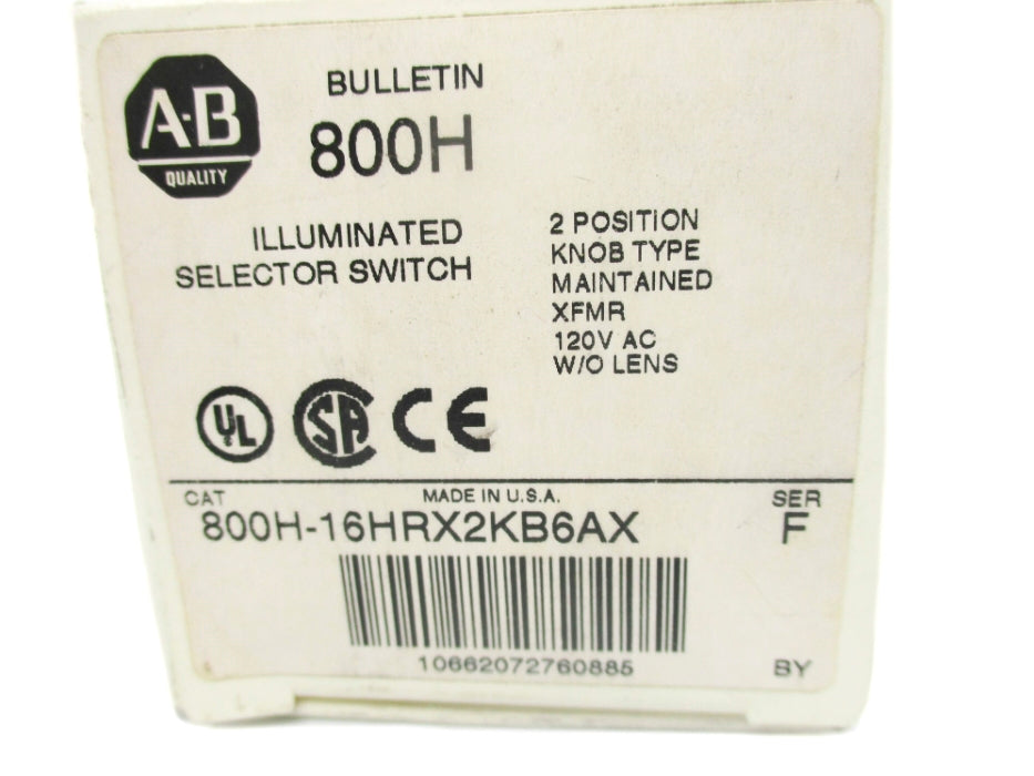 INDUSTRIAL SPARE PART 800H-16HRX2KB6AX SER. F (WH) NSMP