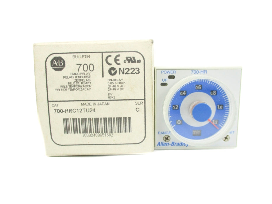 INDUSTRIAL SPARE PART 700-HRC12TU24 SER. C 24/48VAC/DC 5A 0.05S-300H (WH) NSMP