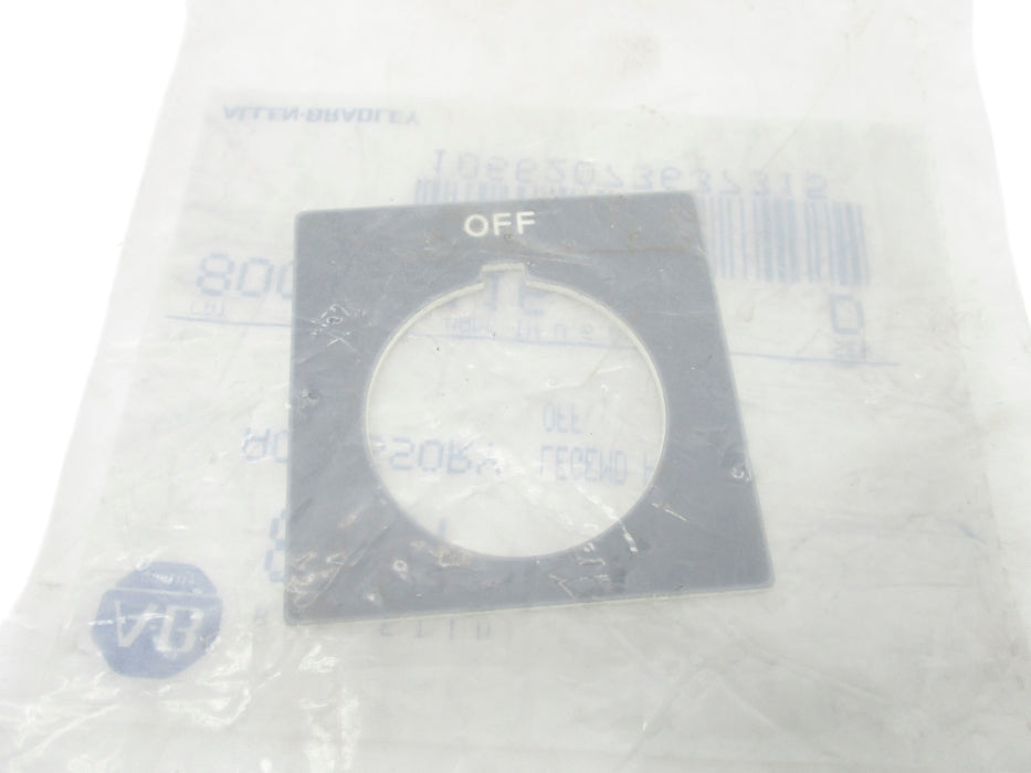 INDUSTRIAL SPARE PART 800H-W116 SER. D NSMP