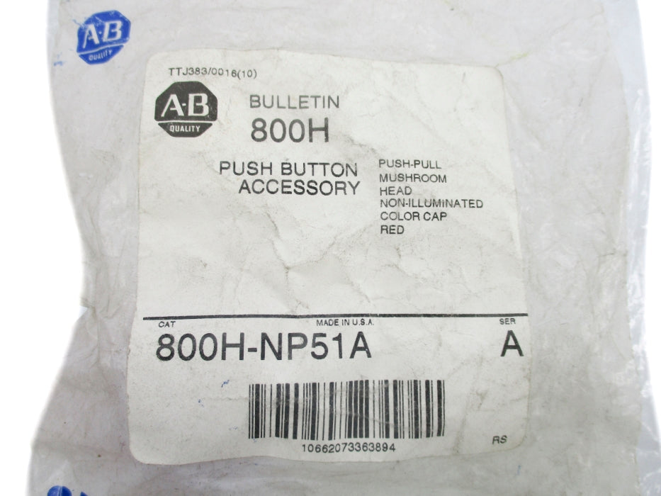 ALLEN BRADLEY 800H-NP51A SER. A NSMP