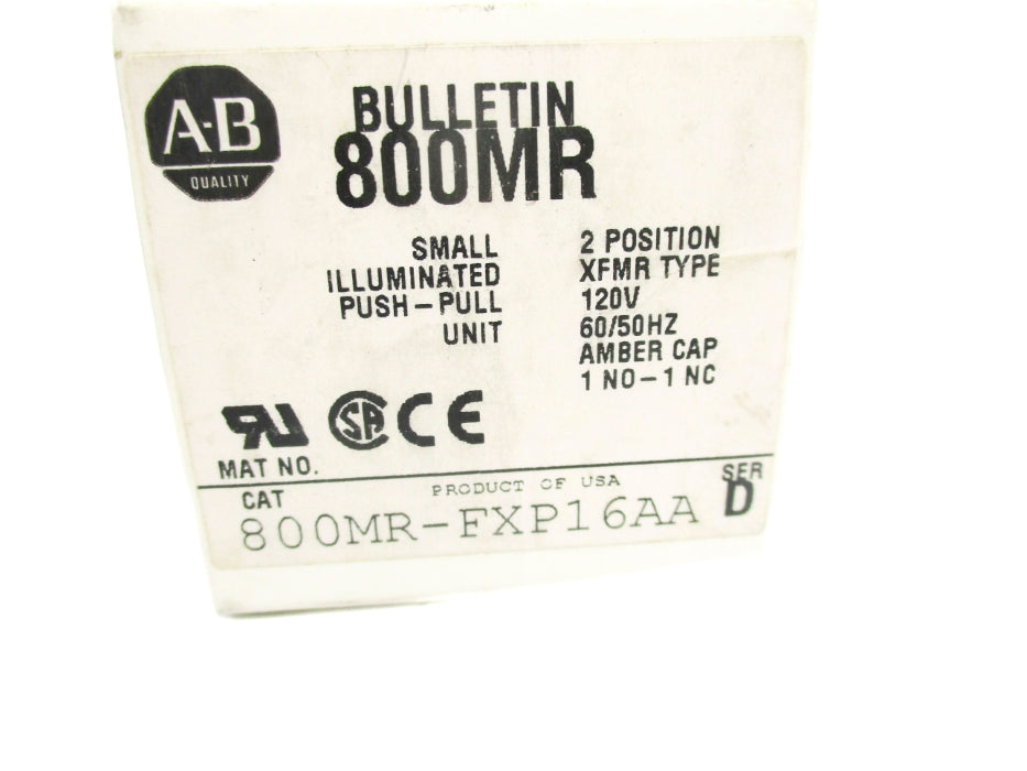 INDUSTRIAL SPARE PART 800MR-FXP16AA SER. D  (WH) NSMP