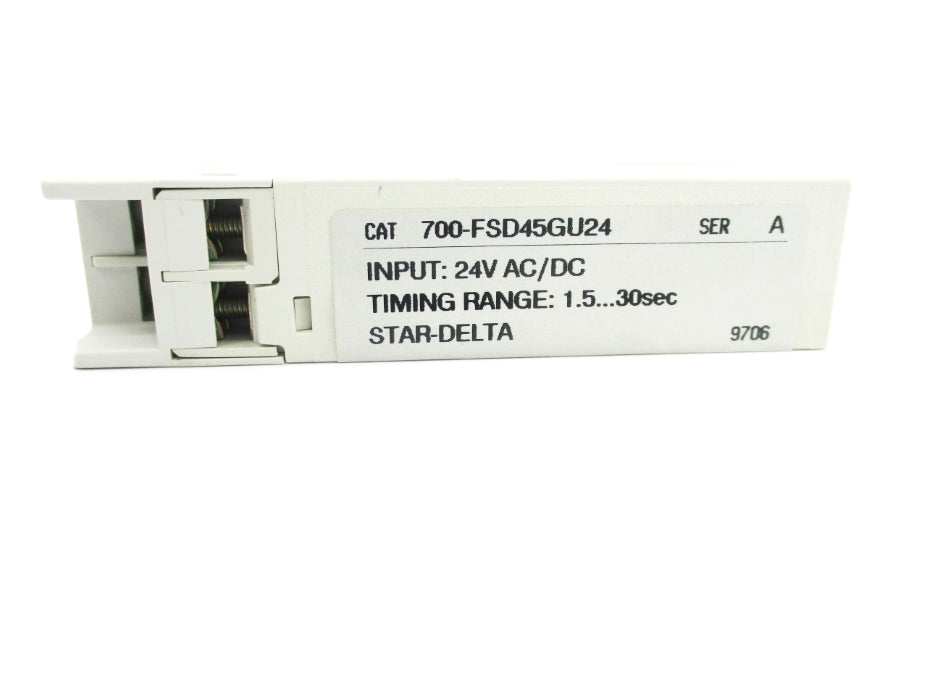 INDUSTRIAL SPARE PART 700-FSD45GU24 SER. A 24VAC/DC 3A 1.5S-30S (WH) NSMP