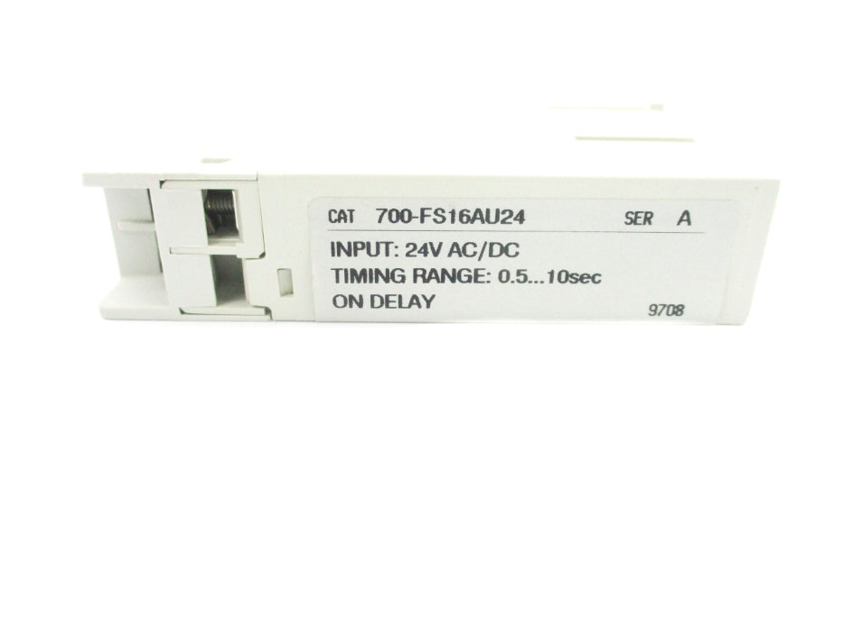 ALLEN BRADLEY 700-FS16AU24 SER. A 24VAC/DC 6A 0.5S-10S (WH) NSMP
