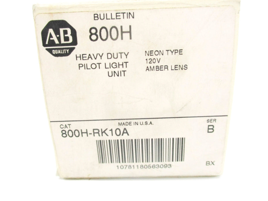 INDUSTRIAL SPARE PART 800H-RK10A SER. B (WH) NSMP