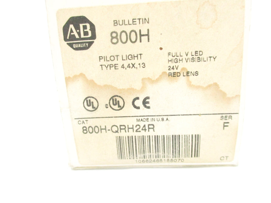 INDUSTRIAL SPARE PART 800H-QRH24R SER. F (WH) NSMP