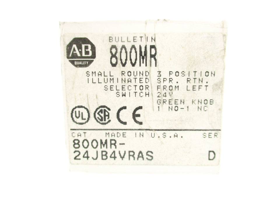 INDUSTRIAL SPARE PART 800MR-24JB4VRAS SER. D (GY/BL) NSMP
