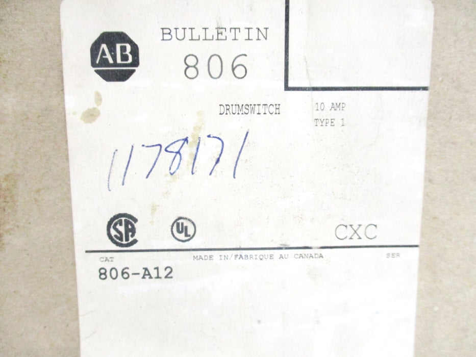 INDUSTRIAL SPARE PART 806-A12  SER. A (BR/WH) NSMP