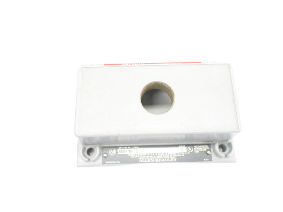 ALLEN BRADLEY 800H-NP30 SER. X (BR/YL) NSMP