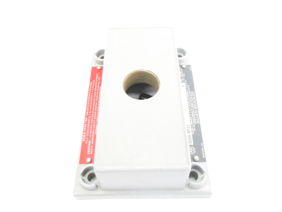ALLEN BRADLEY 800H-NP30 SER. X (BR/YL) NSMP