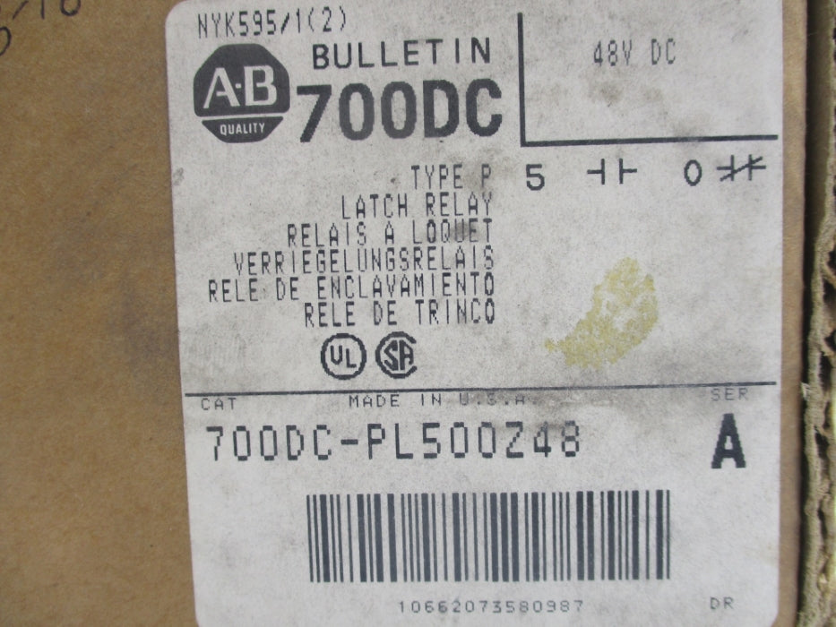 INDUSTRIAL SPARE PART 700DC-PL500Z48 SER. A 48VDC 5A (BR/WH) NSMP