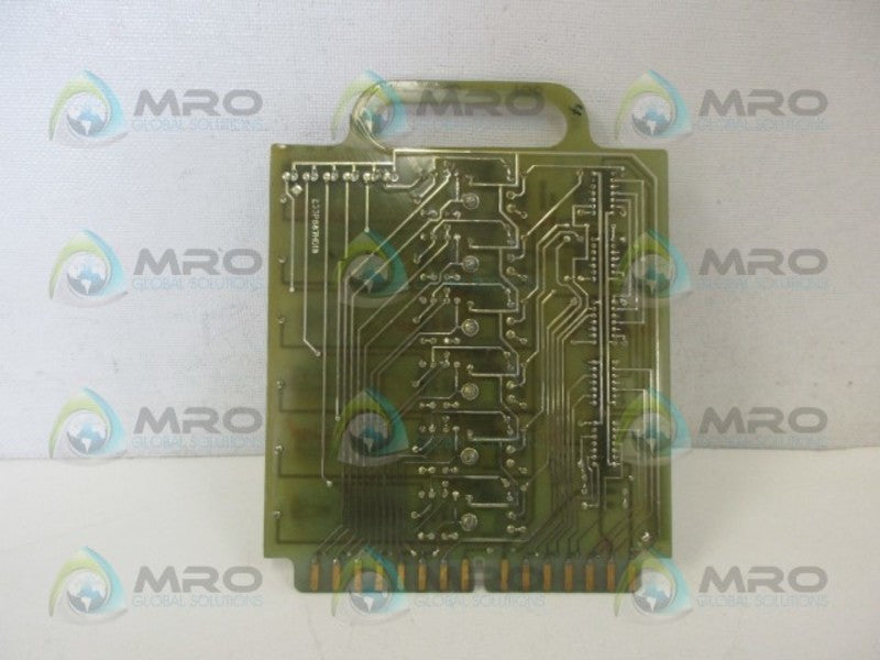 WESTINGHOUSE 233P687H01B PC BOARD UNMP