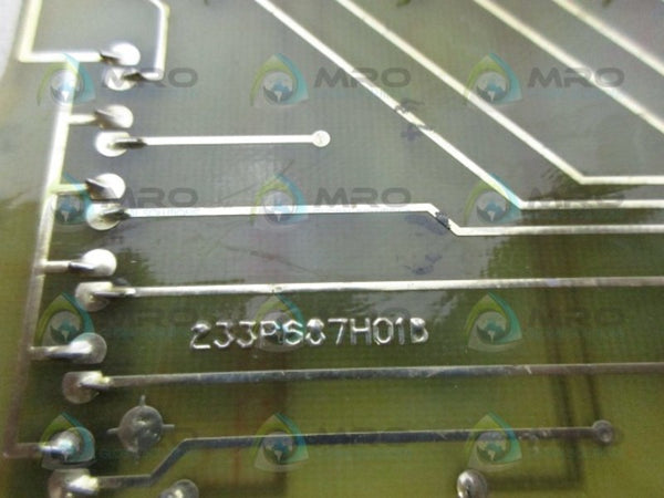 WESTINGHOUSE 233P687H01B PC BOARD UNMP