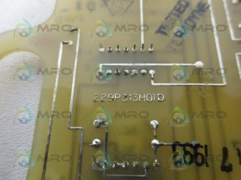 WESTINGHOUSE 229P313H01D PCB UNMP
