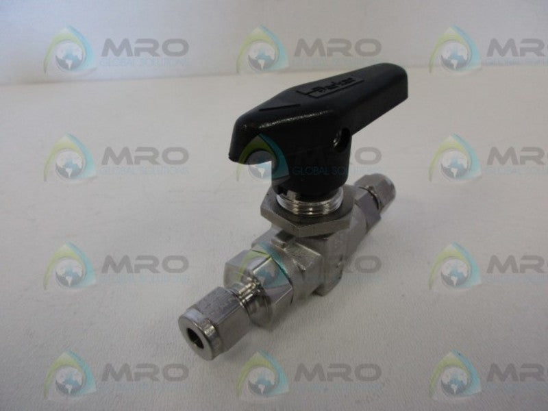 PARKER M6A-B6LSPKR-SSP-VBD BALL VALVE NSMP
