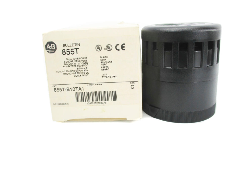 ALLEN BRADLEY 855T-B10TA1 SER. C 120VAC (WH) NSMP