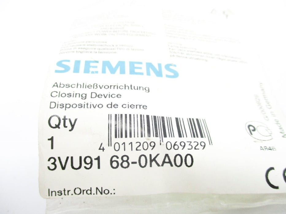SIEMENS 3VU9168-0KA00 NSMP