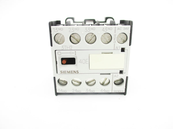 SIEMENS 3TH2040-0AC2 24VAC 4A NSMP