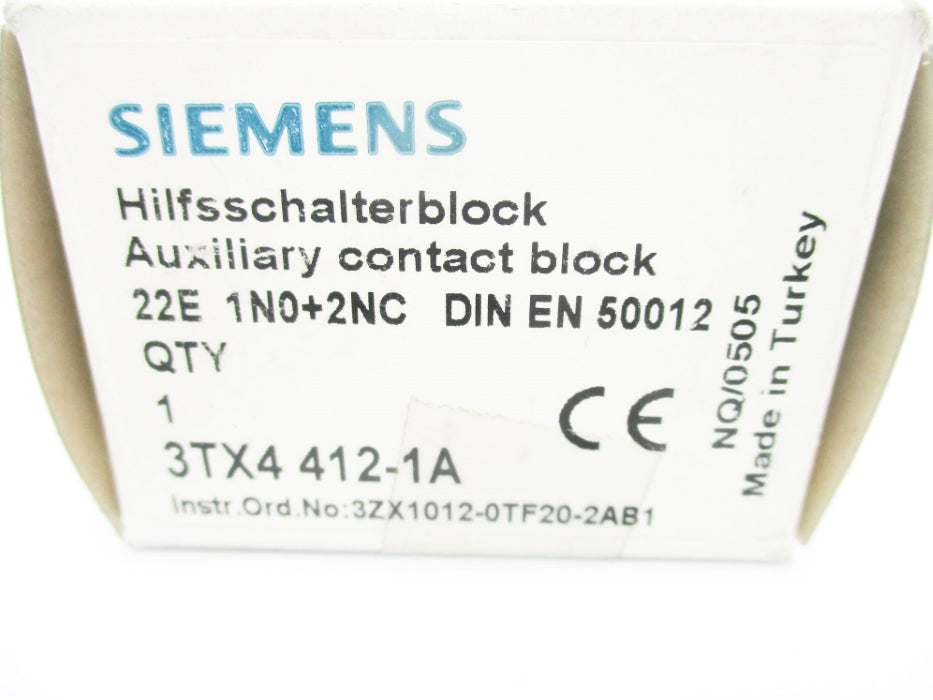 SIEMENS 3TX4412-1A NSMP