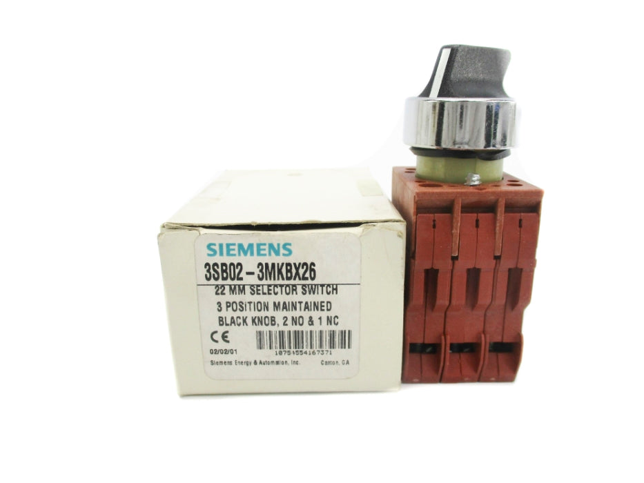 SIEMENS 3SB02-3MKBX26 NSMP