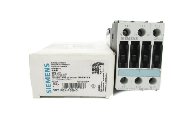 SIEMENS 3RT1024-1BB40 24VDC NSMP