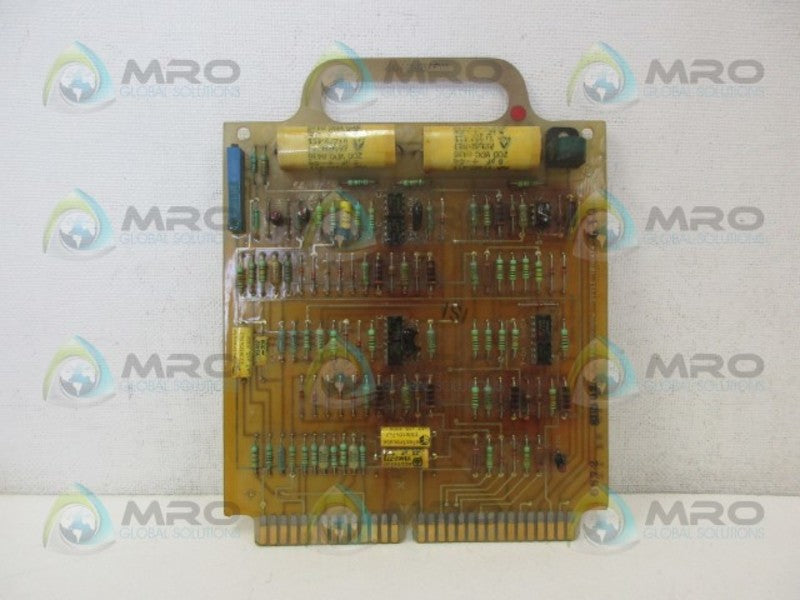 WESTINGHOUSE 229P395H01A PC BOARD UNMP