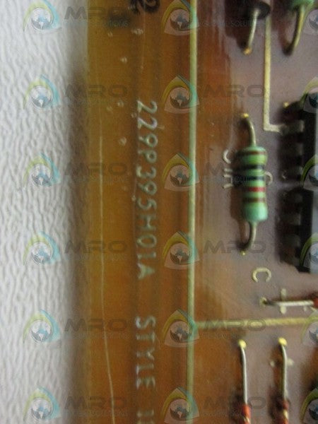 WESTINGHOUSE 229P395H01A PC BOARD UNMP