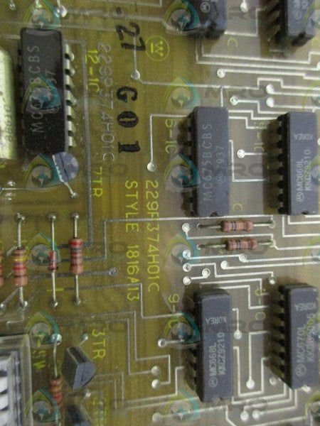 WESTINGHOUSE 229P374H01C PC BOARD UNMP