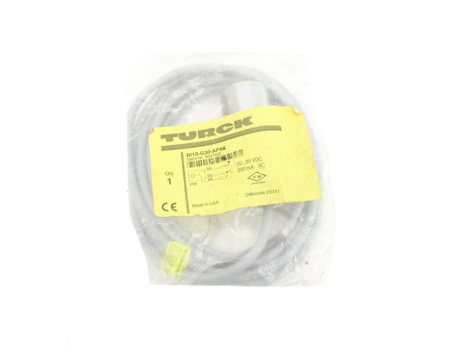 TURCK BI10-G30-AP6X 4647400 10-30VDC NSMP