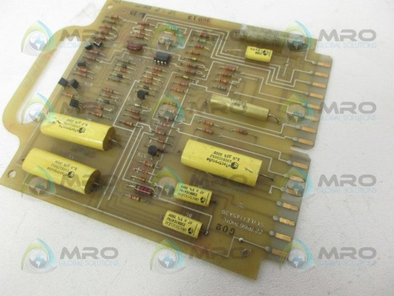 WESTINGHOUSE 227P667H01C PCB UNMP