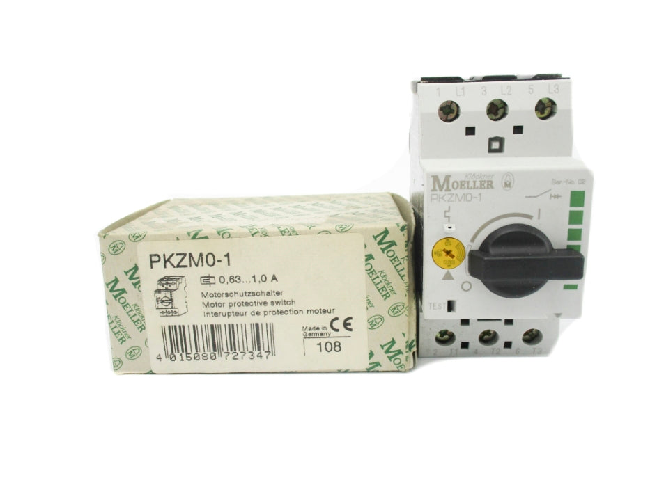 KLOCKNER MOELLER PKZM0-1 600VAC 0.63-1.0A NSMP