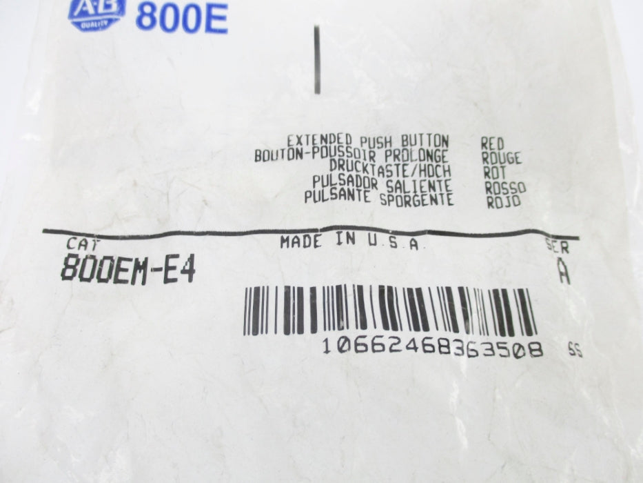 INDUSTRIAL SPARE PART 800EM-E4 SER. A NSMP
