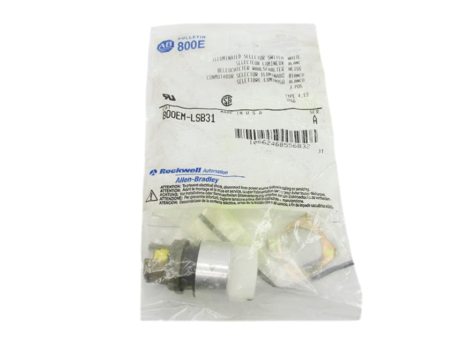 ALLEN BRADLEY 800EM-LSB31 SER. A NSMP