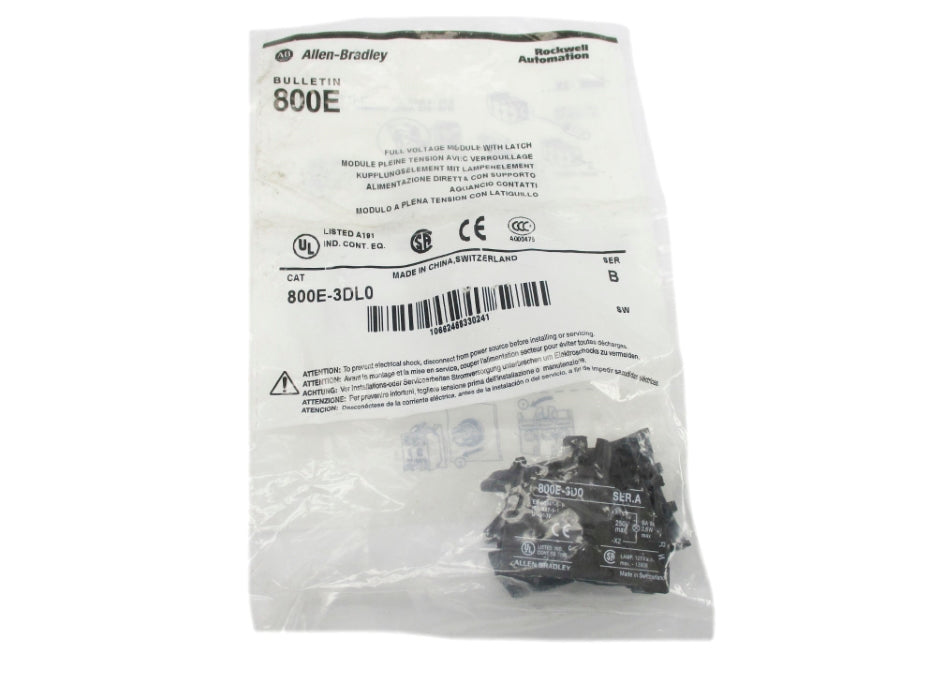 INDUSTRIAL SPARE PART 800E-3DL0 SER. B NSMP