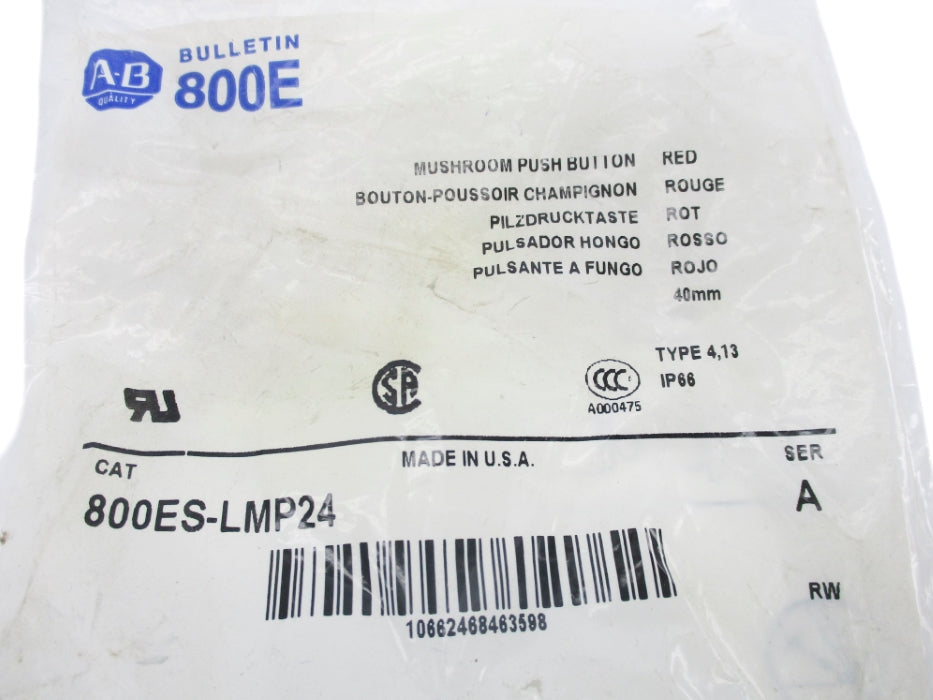 INDUSTRIAL SPARE PART 800ES-LMP24 SER. A NSMP
