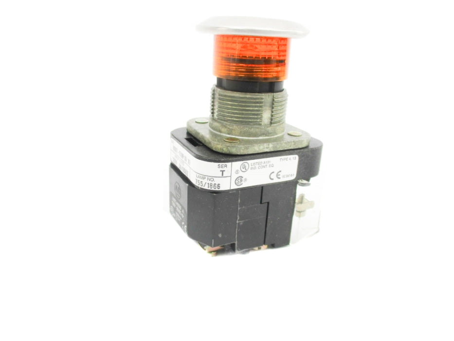 ALLEN BRADLEY 800T-FXMP16AA7 SER. T 120V (WH) NSMP