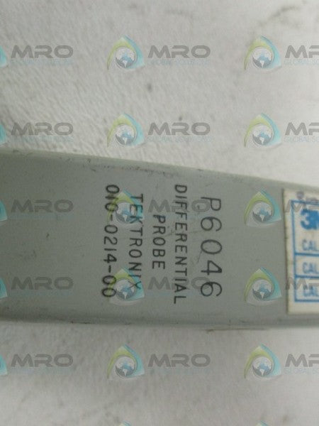 TEKTRONIX P6046 DIFFERENTIAL PROBE UNMP